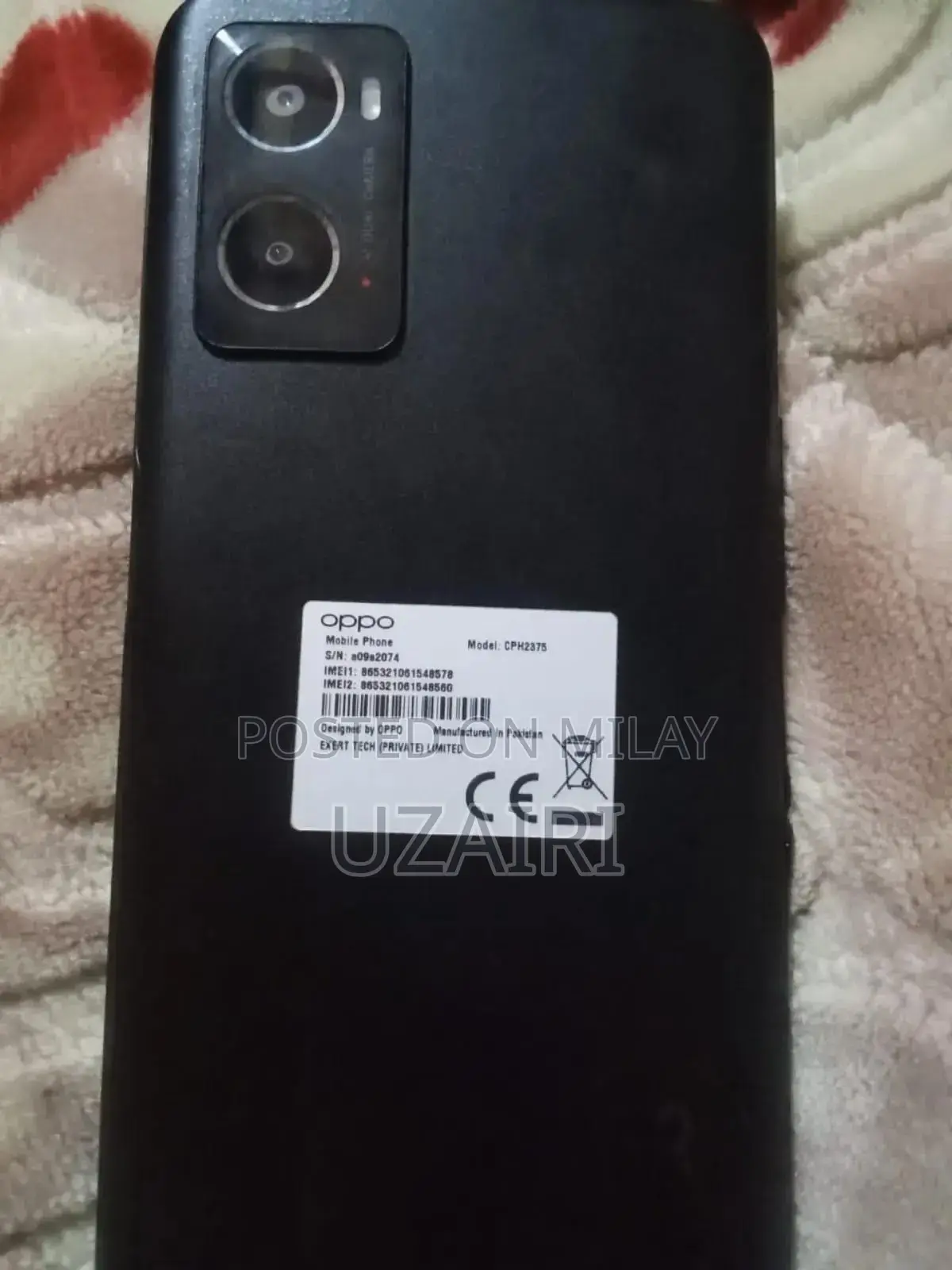 Oppo A76 128 GB Black