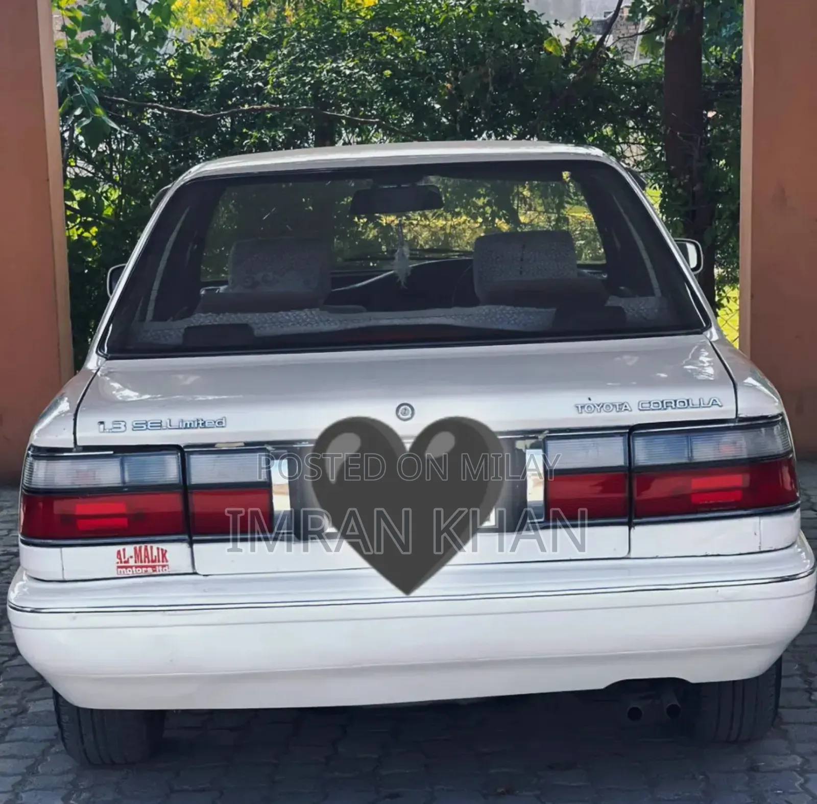 Toyota Corolla II 1990 White