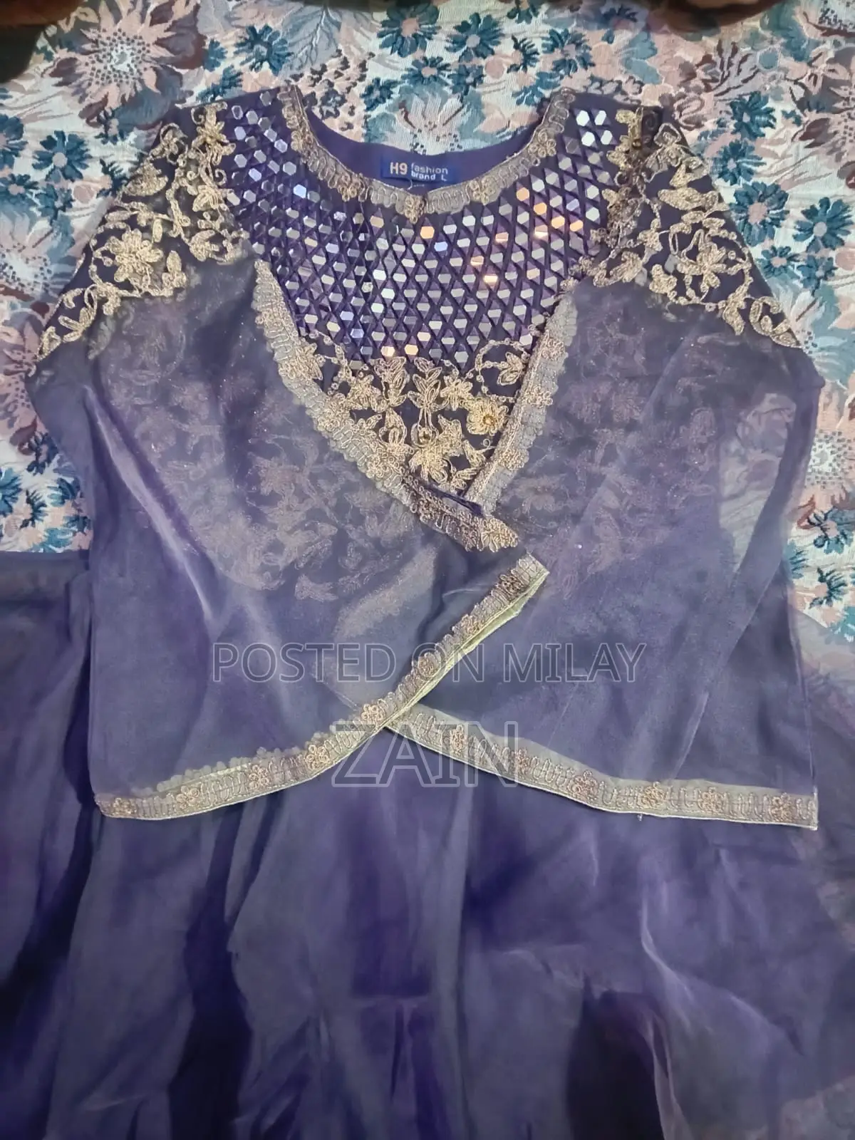 Gharara With Short Frock