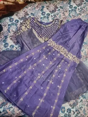 Gharara With Short Frock