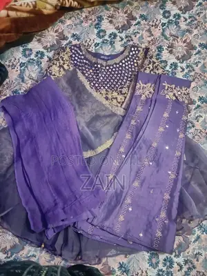 Gharara With Short Frock