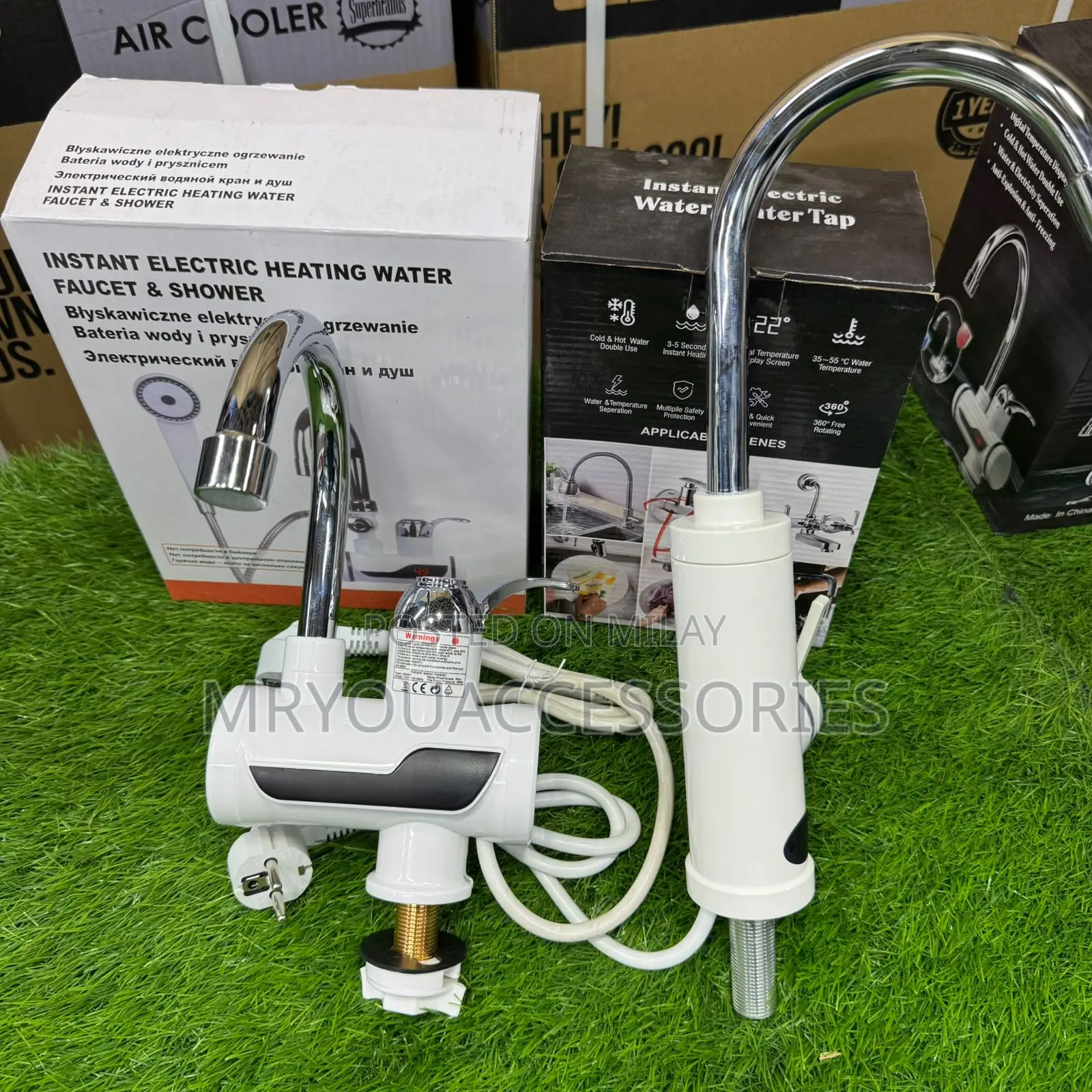 Mini Instant Geyser|Electric Tap|Electric Toti|Universal Fitting/Basan