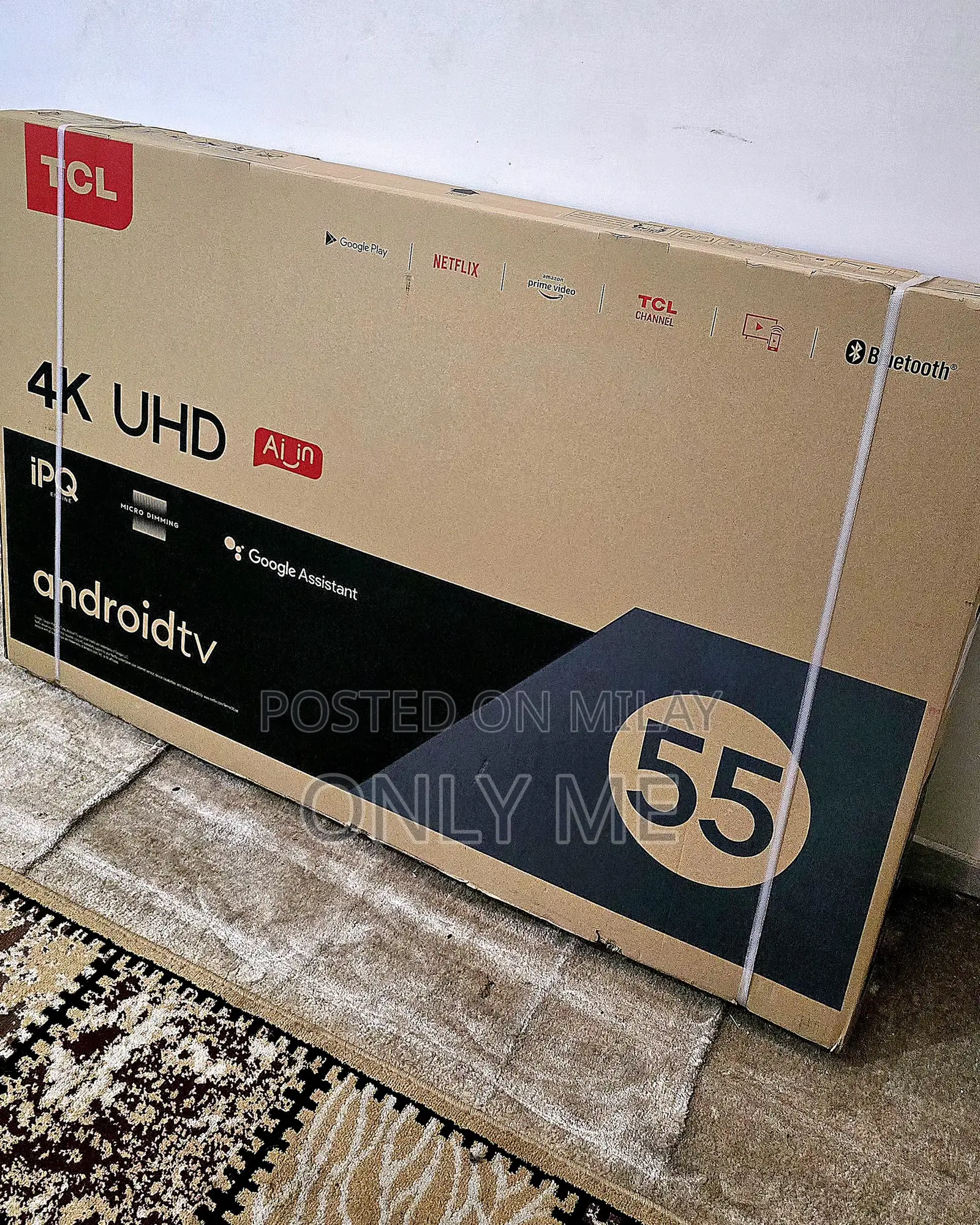 55" Led 4-K Uhd Android Smart Tv (Tcl)