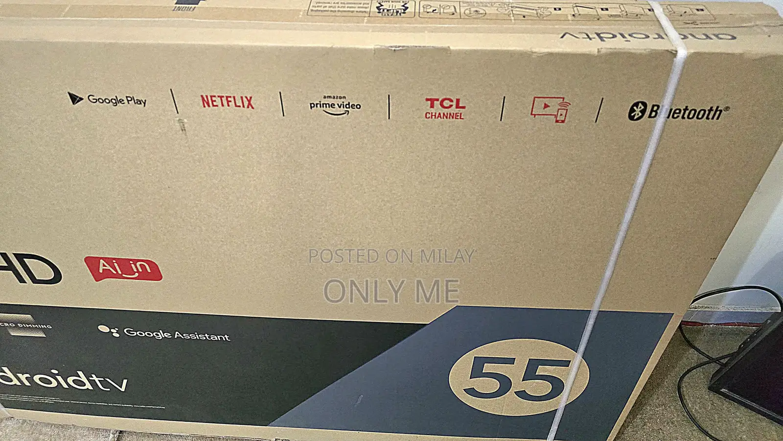 55" Led 4-K Uhd Android Smart Tv (Tcl)