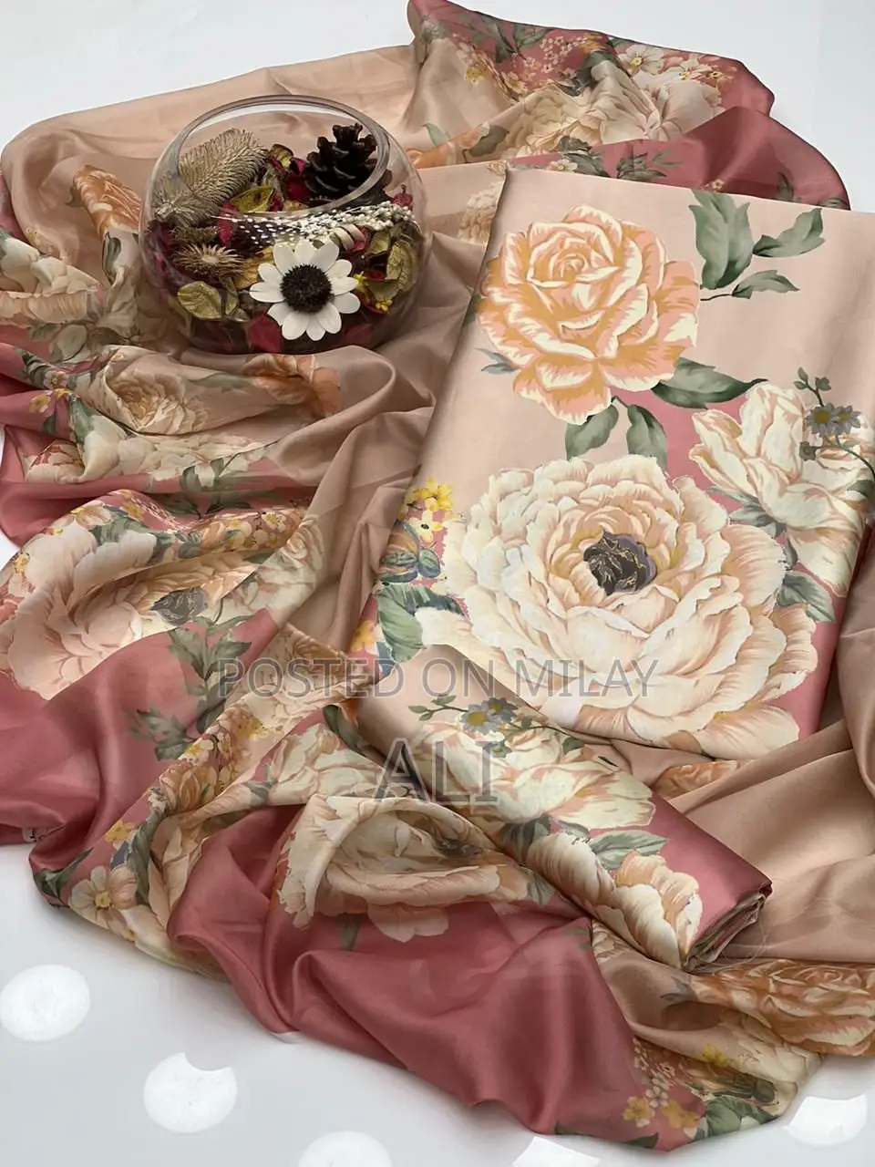 Shamooz Silk Unstitched Dress