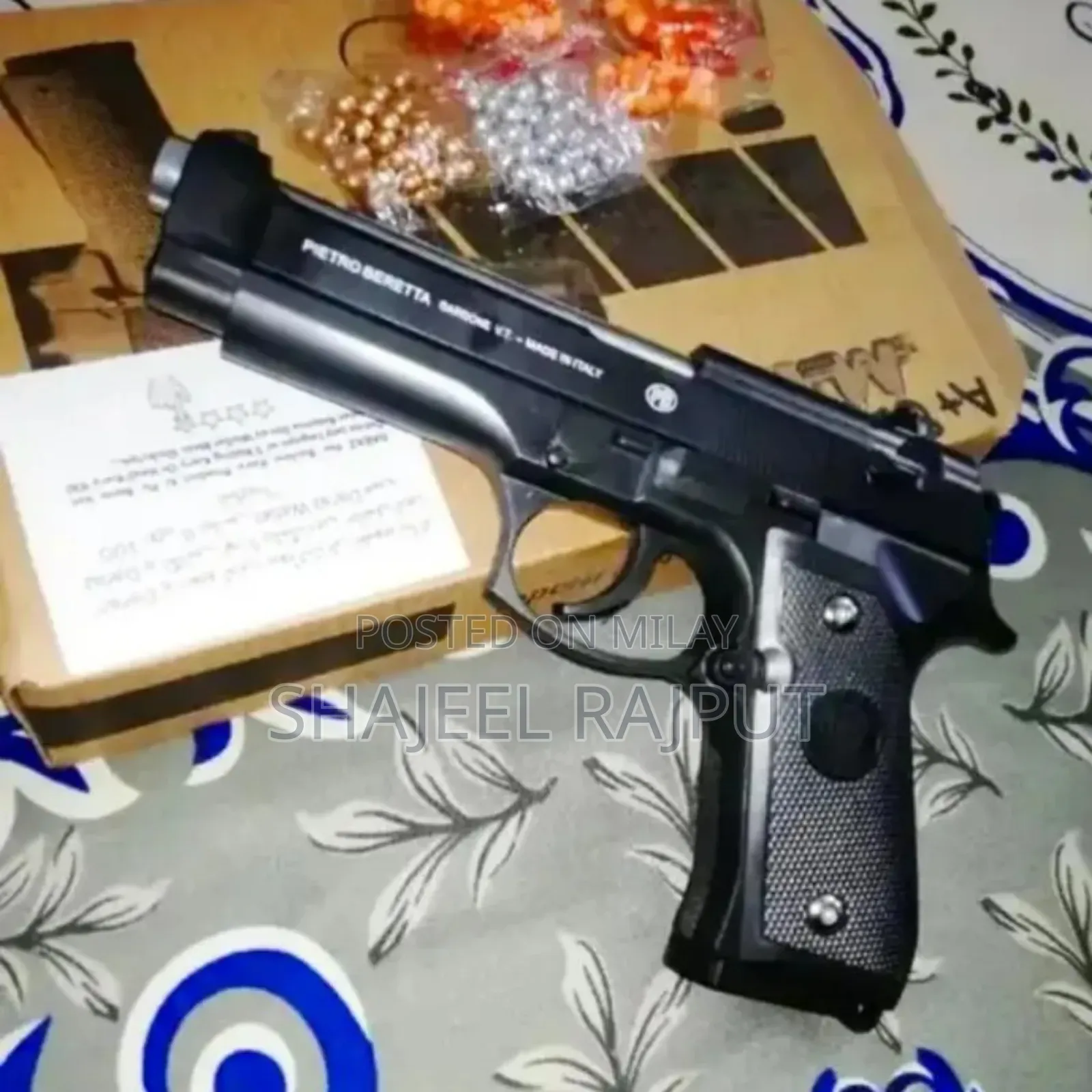 Metal Toy Airsoft Beretta M92 Toy Metal Gun