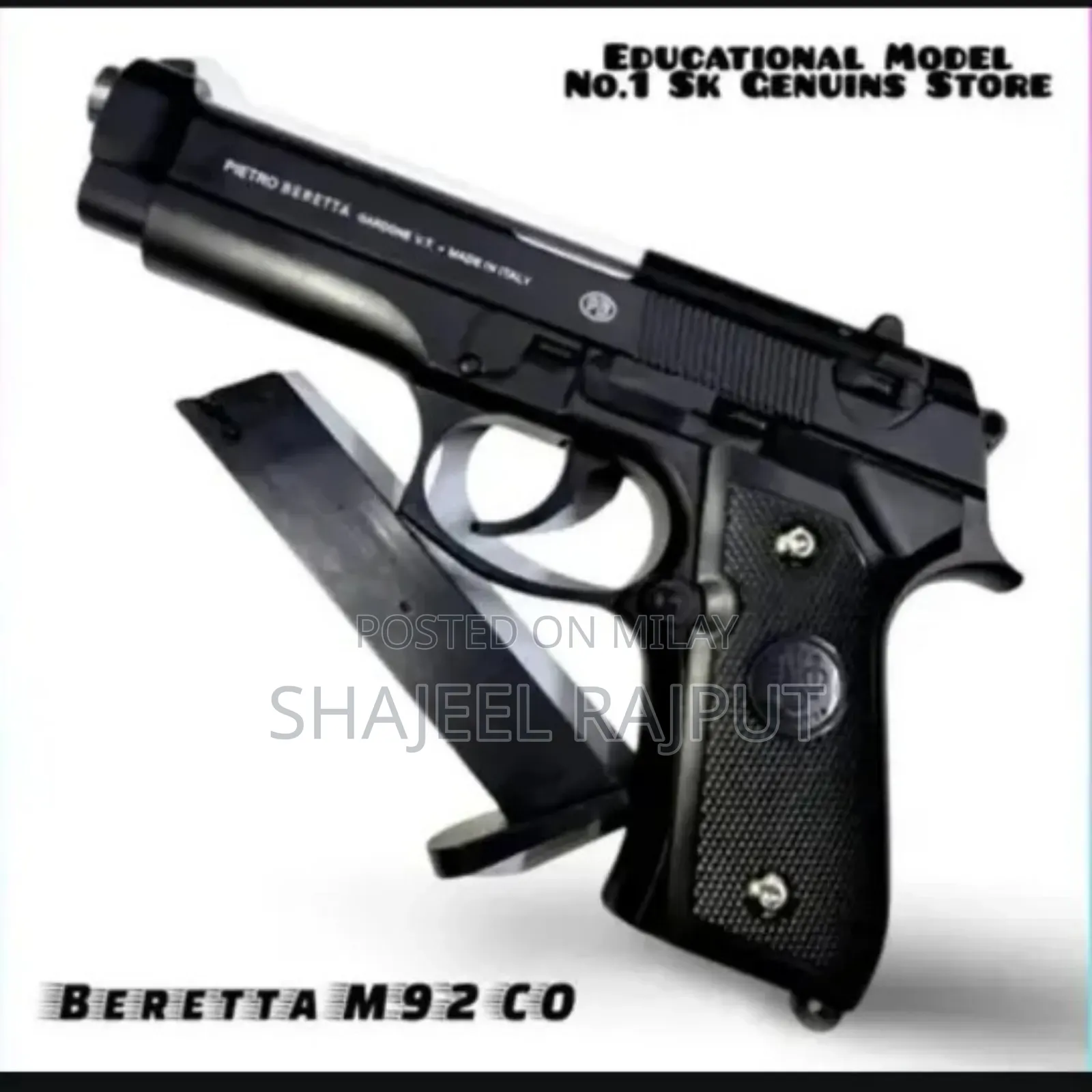 Metal Toy Airsoft Beretta M92 Toy Metal Gun