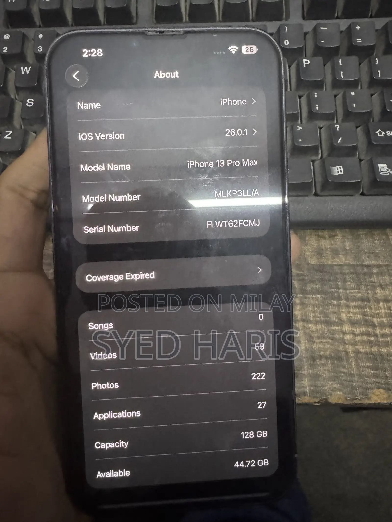 Apple iPhone 13 Pro Max 128 GB Blue