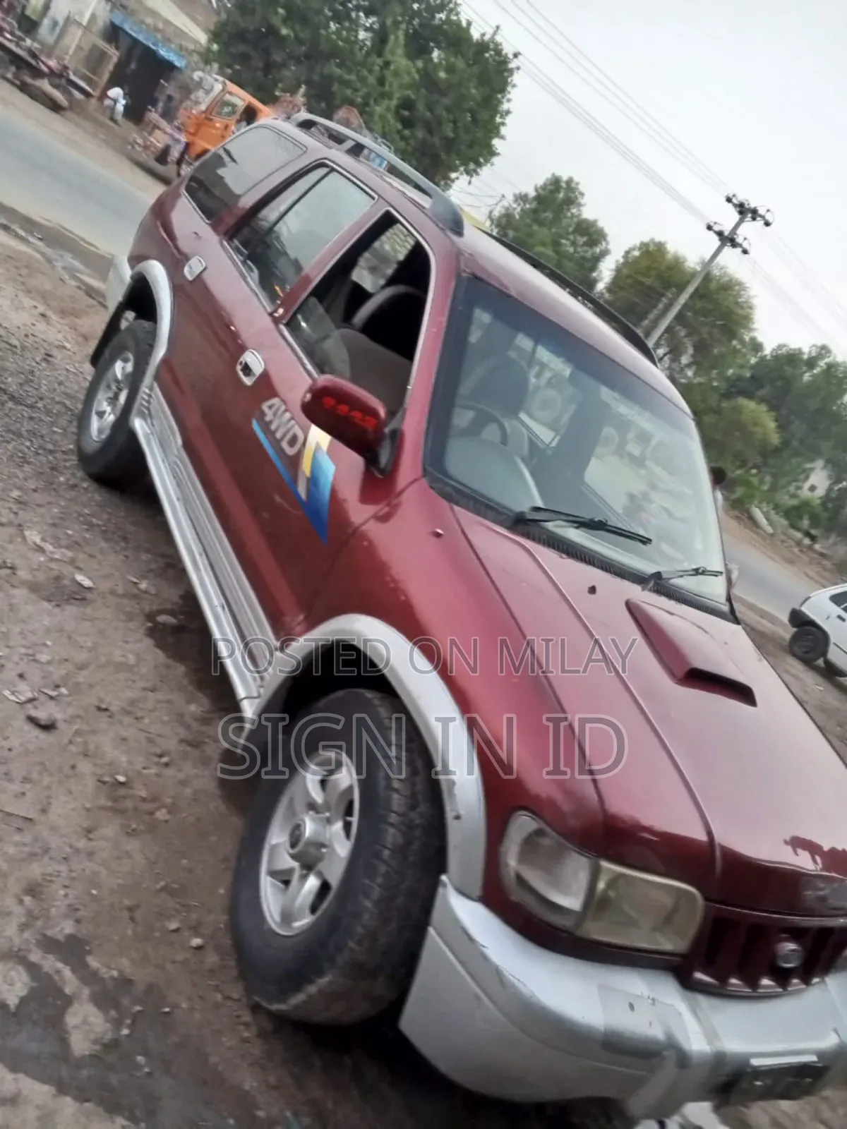 Kia Sportage 2003 Red