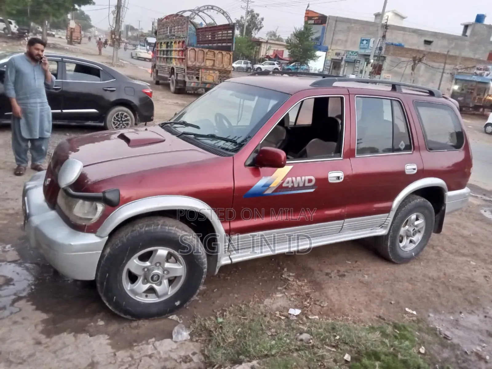 Kia Sportage 2003 Red