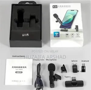 Wireless 3 in 1 Noise Reduction Microphone