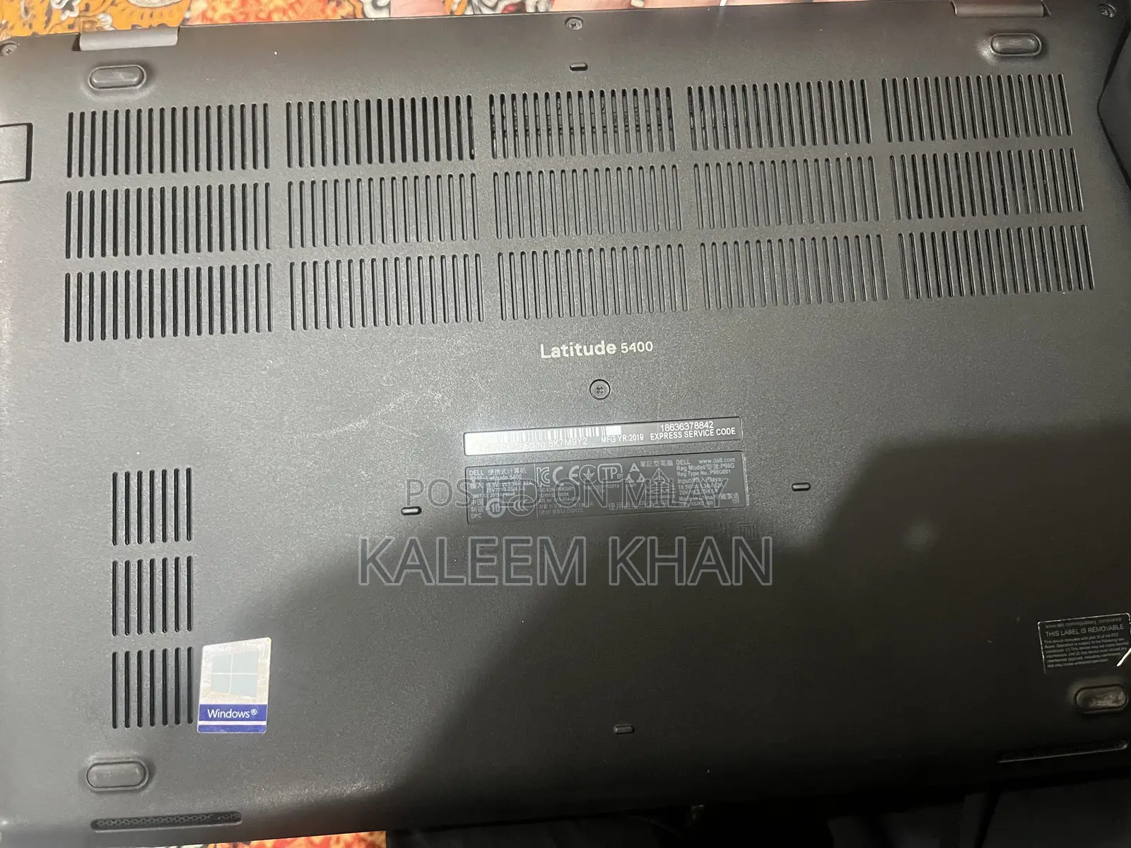 Laptop Dell Latitude 5400 16GB Intel Core I5 SSD 256GB