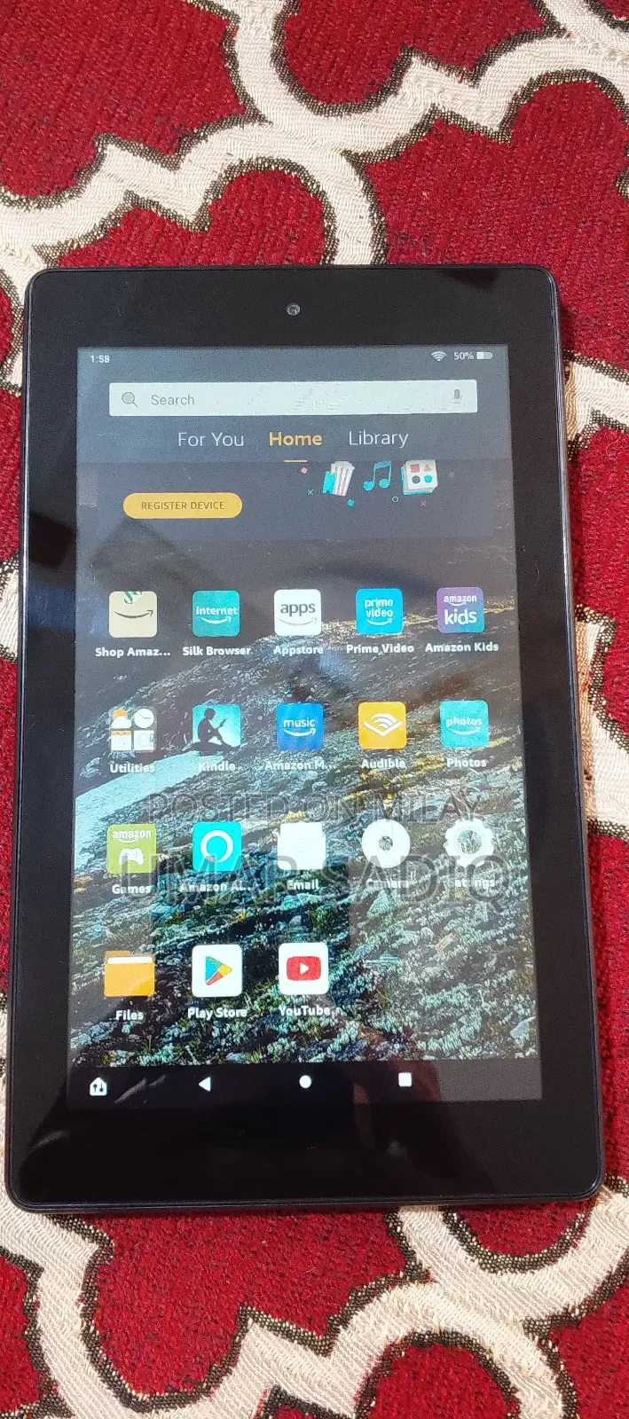 New Amazon Fire 7 16 GB Black