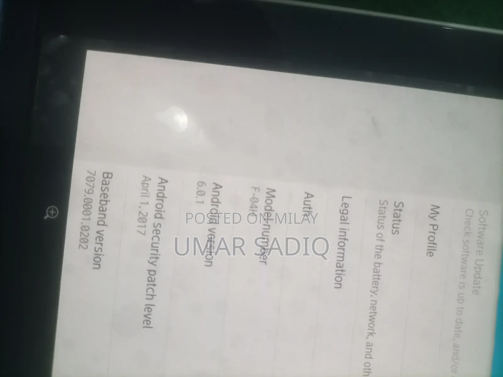 New Tablet 32 GB White