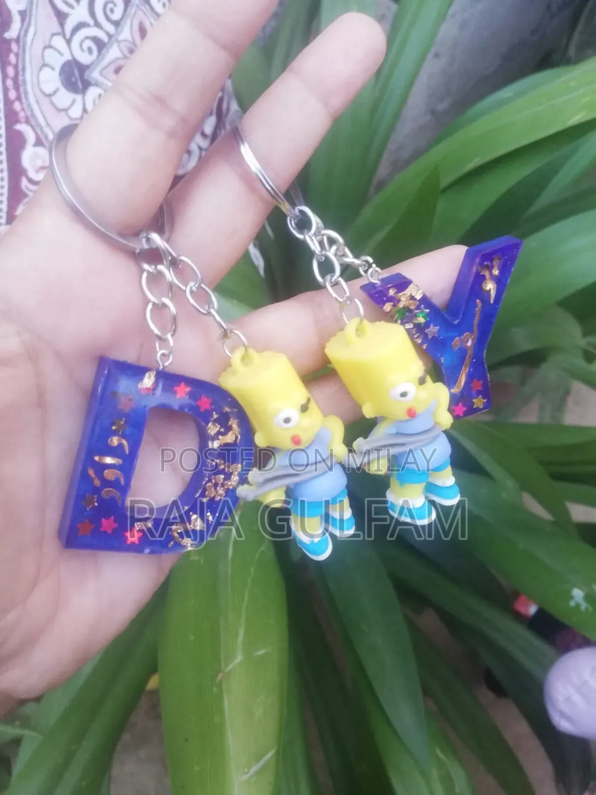 Resin Customize Key Chain