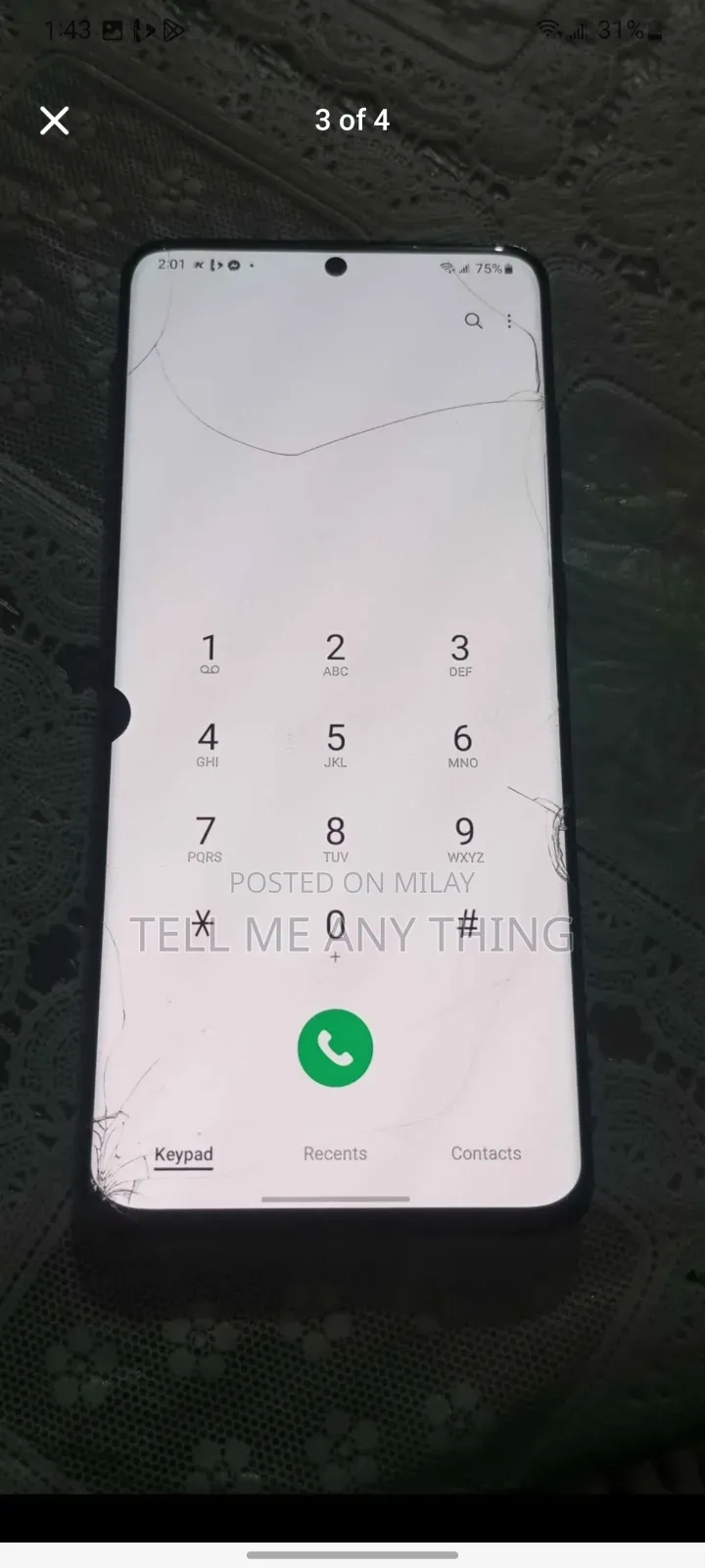 Samsung Galaxy S20 Ultra 5G 256 GB Gray