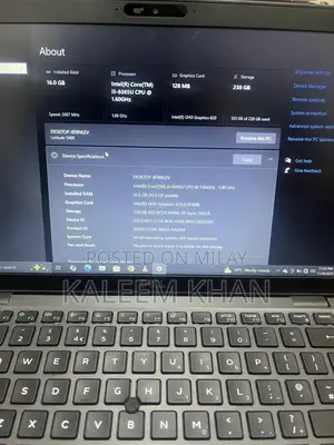 Laptop Dell Latitude 5400 16GB Intel Core I5 SSD 256GB