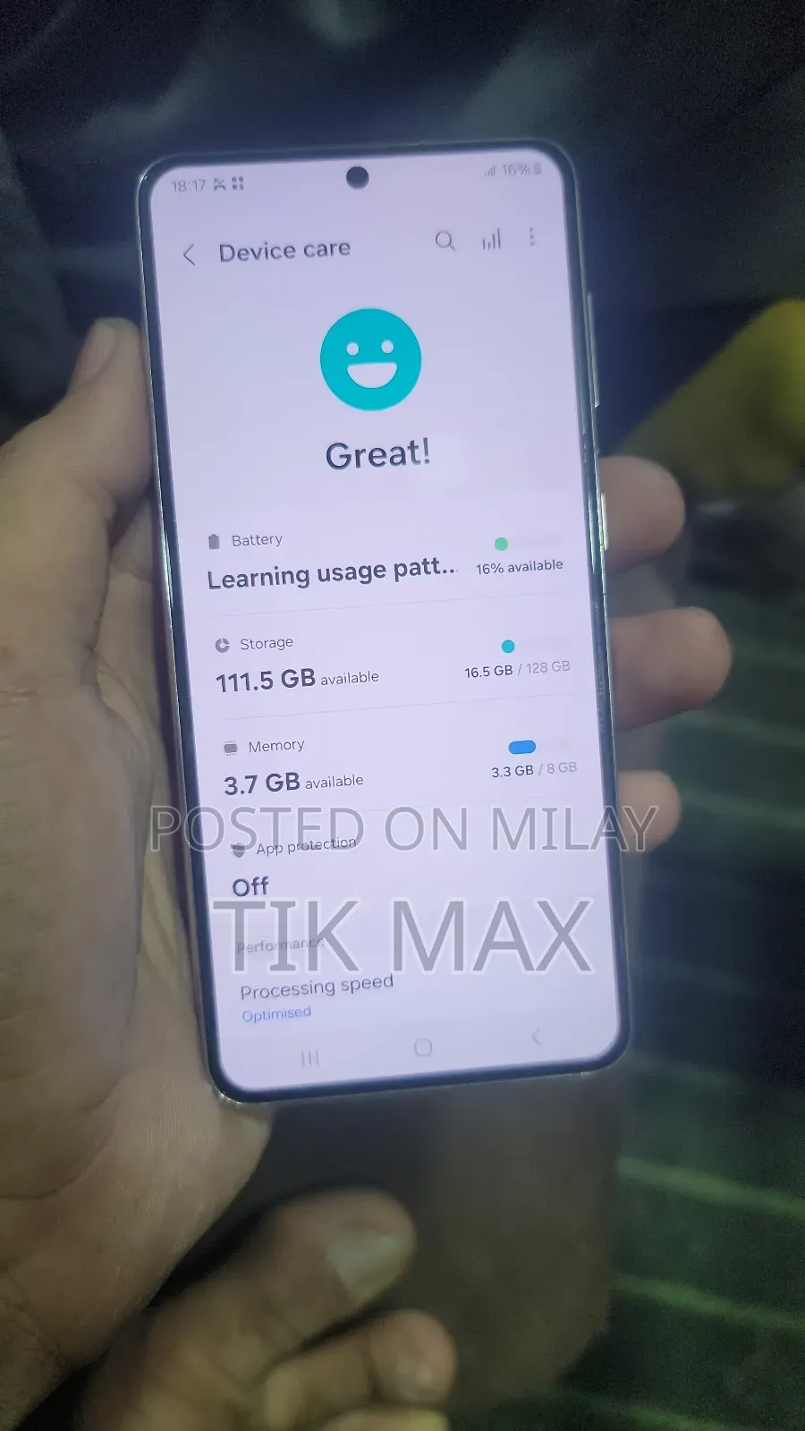 Samsung Galaxy S21 5G 128 GB Purple