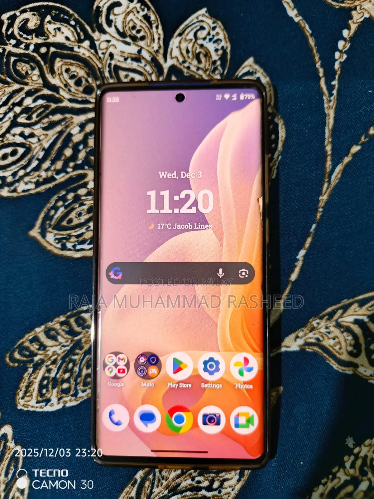 New Motorola Moto G85 256 GB Blue