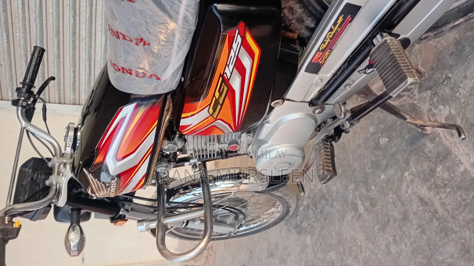 Honda CG110 2023 Black