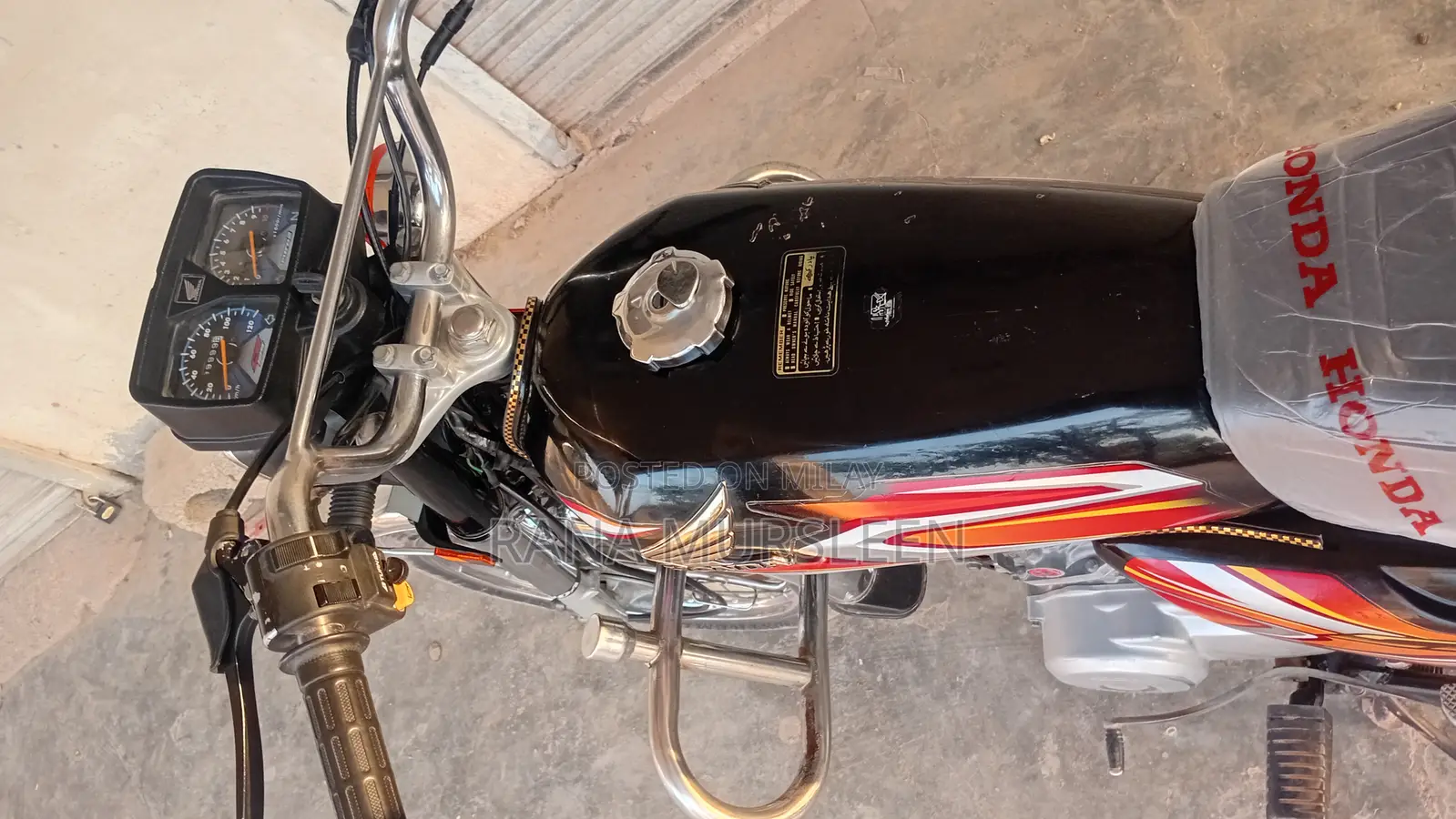 Honda CG110 2023 Black