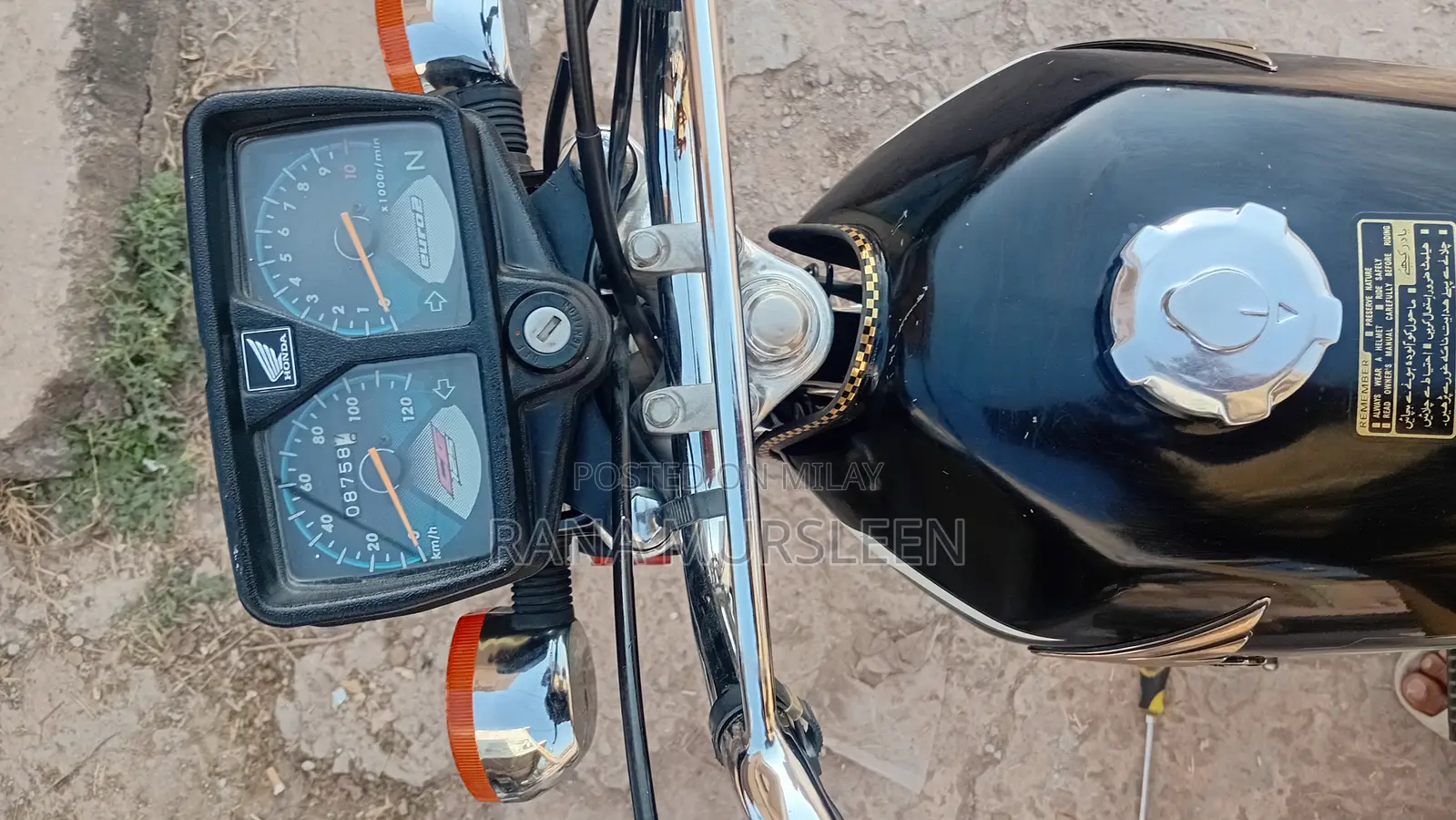 Honda CG110 2023 Black