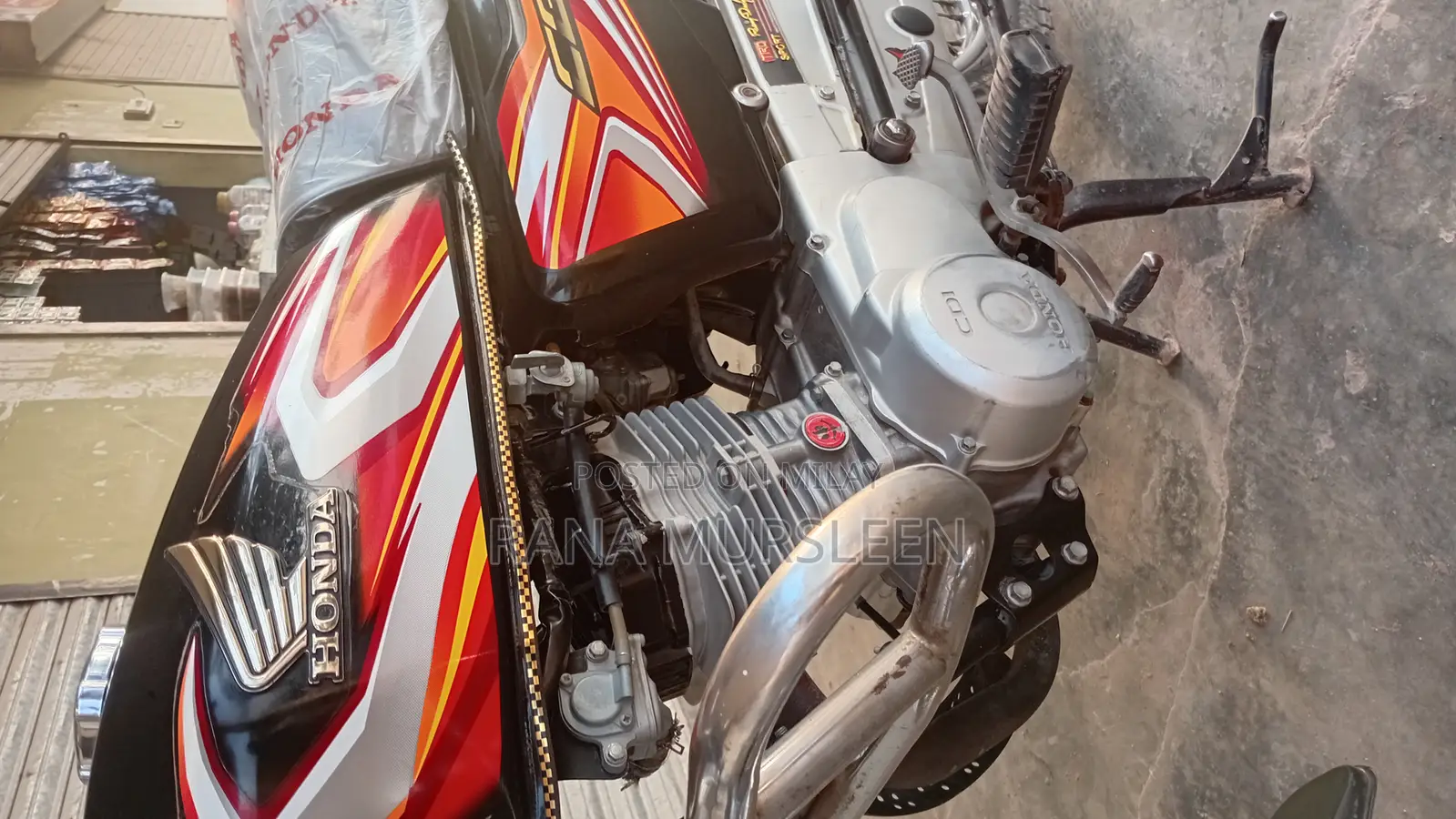 Honda CG110 2023 Black