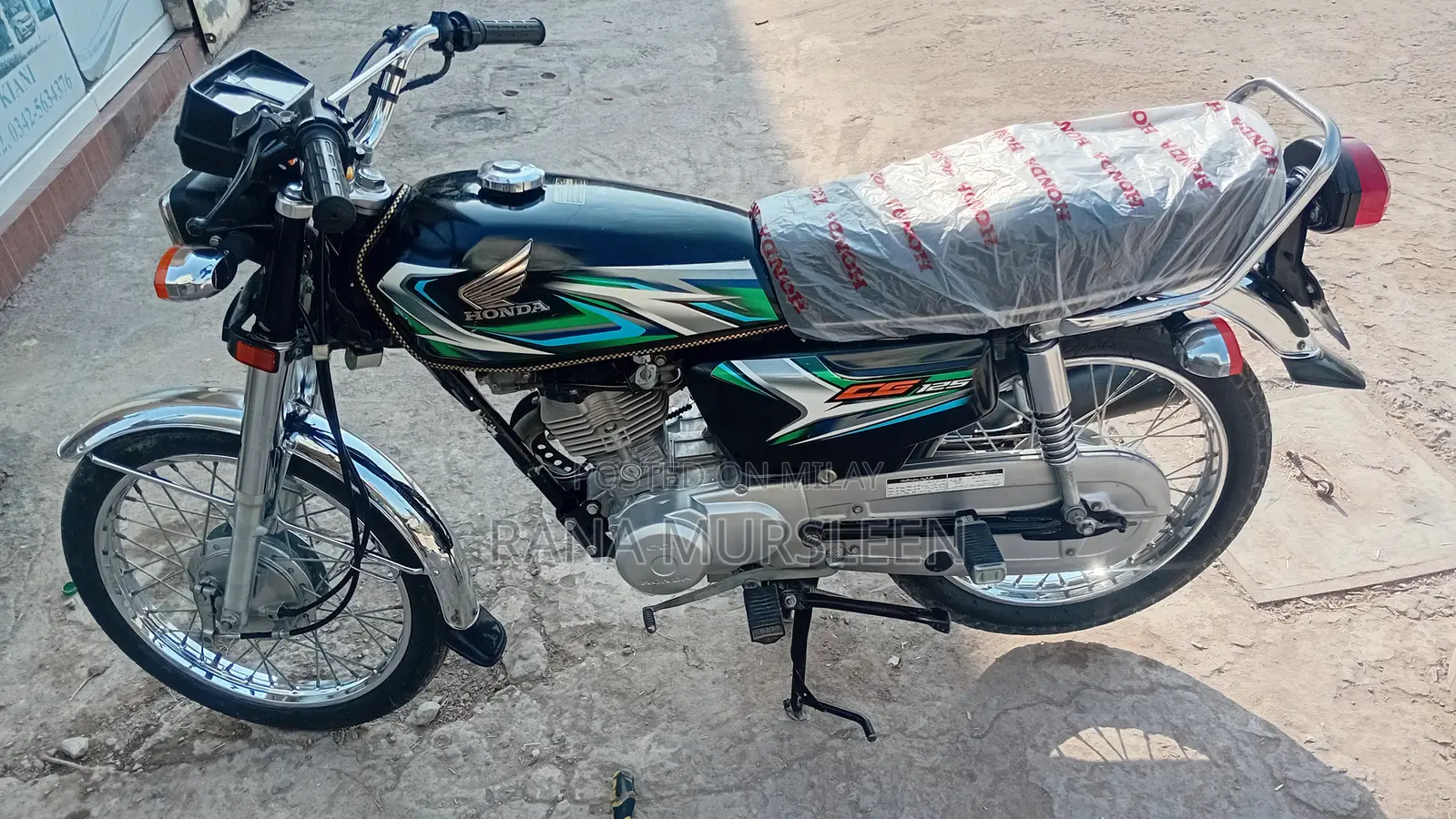 Honda CG110 2023 Black