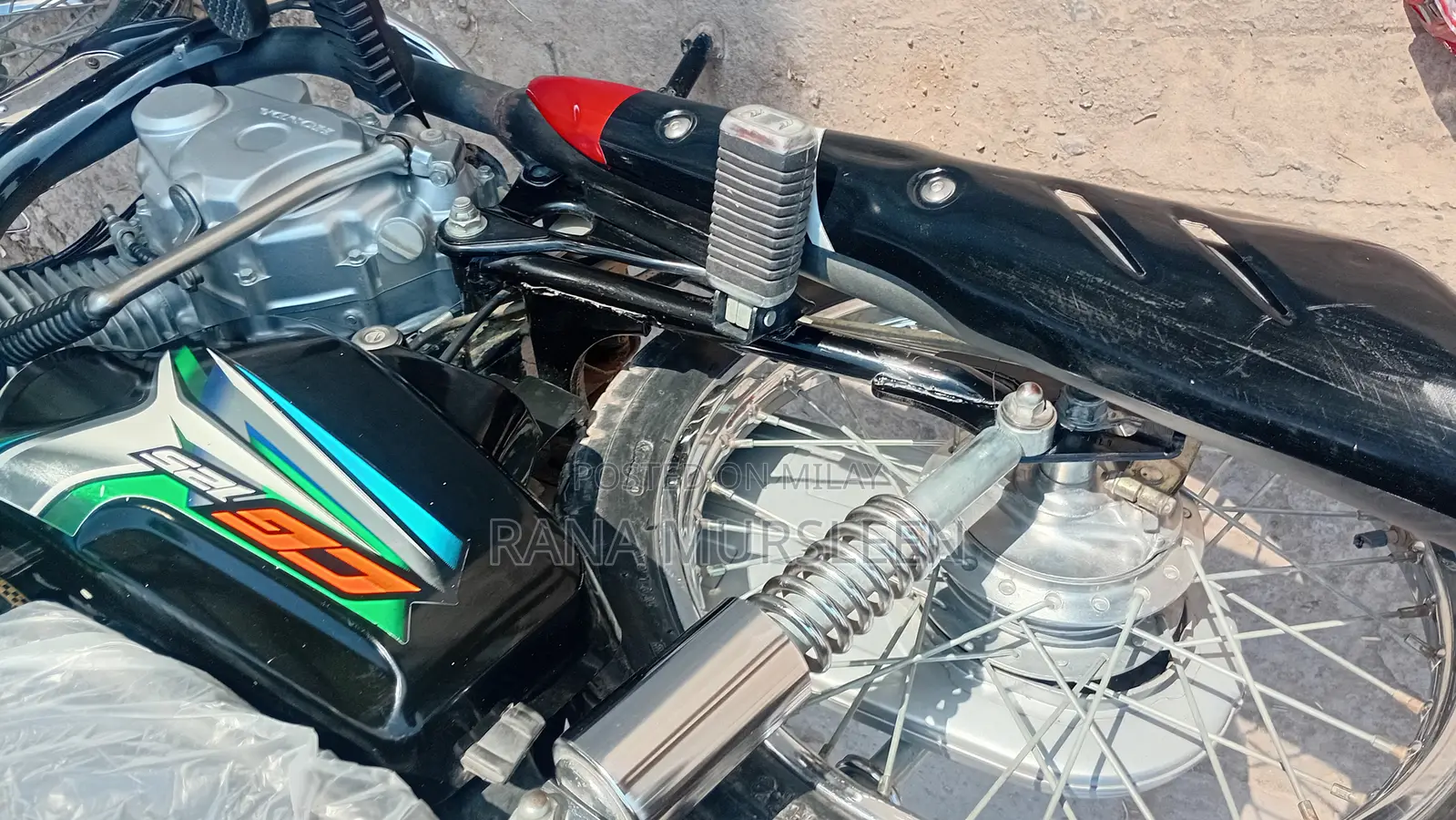 Honda CG110 2023 Black