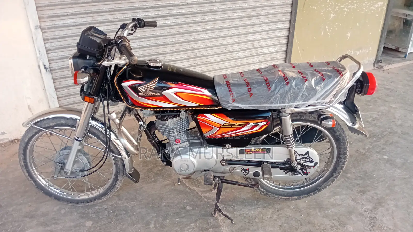 Honda CG110 2023 Black