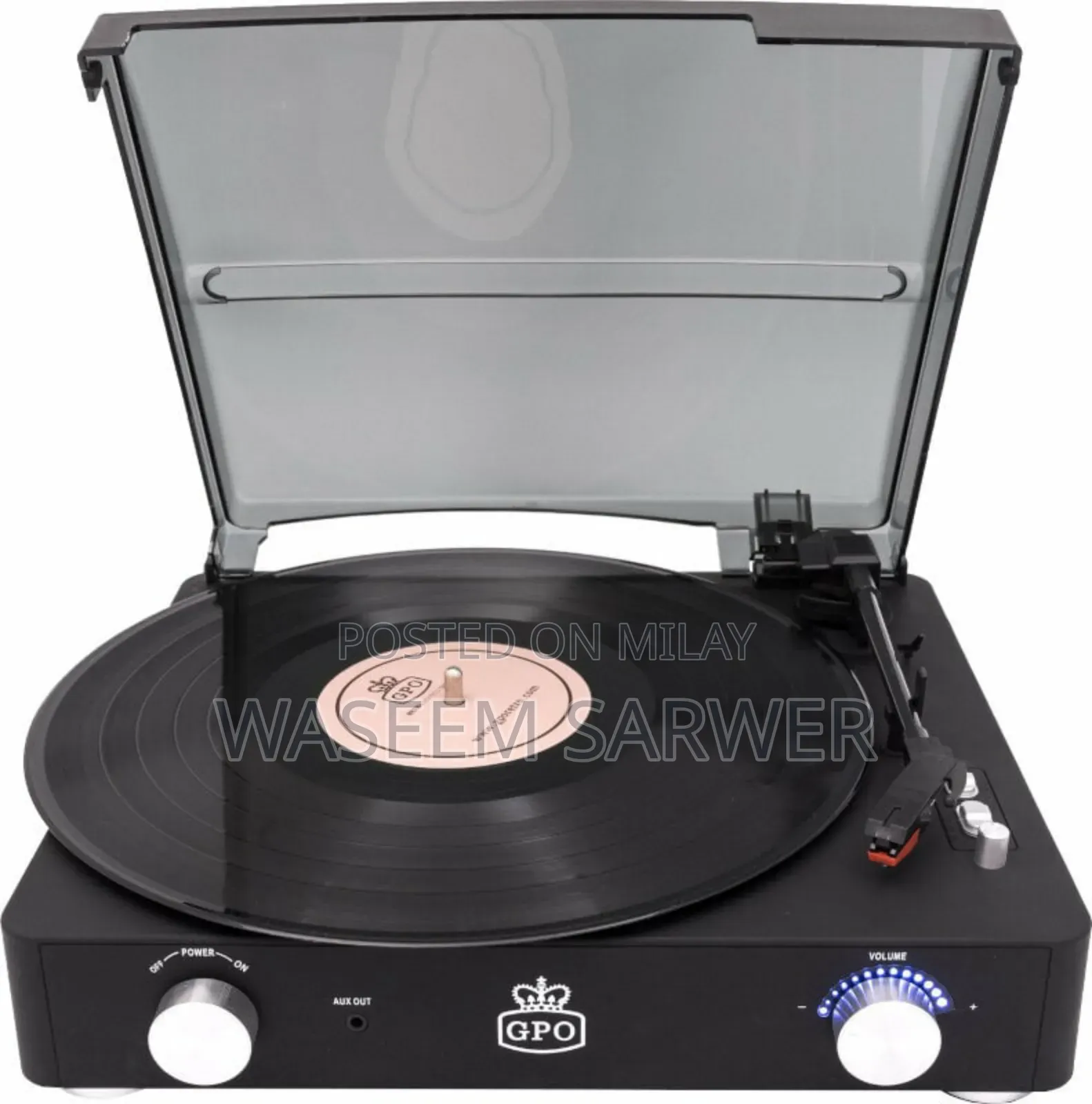 Gpo Turntable Gramophone Record Player