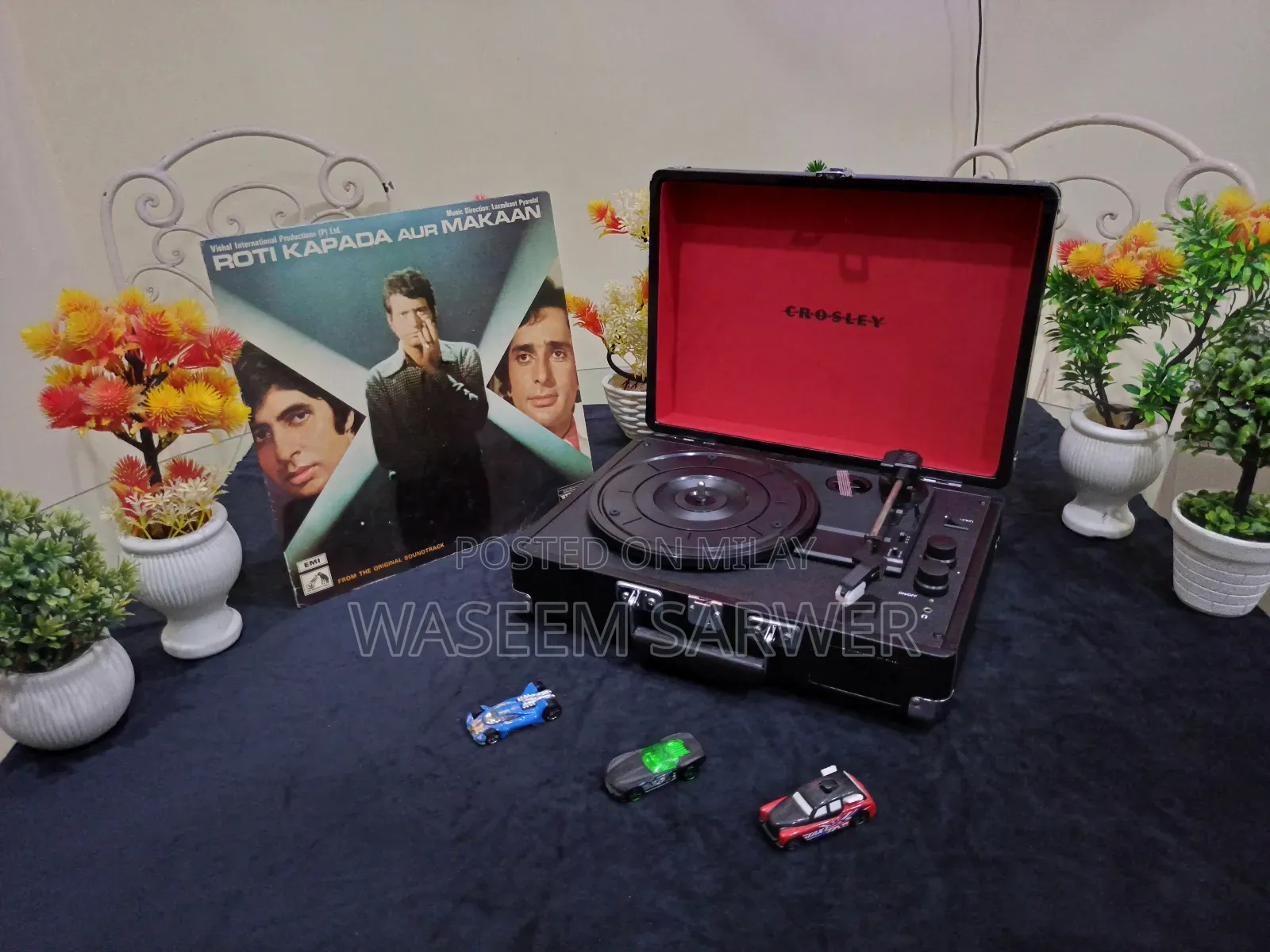 Crosley Turntable Bluetooth Speaker Aux