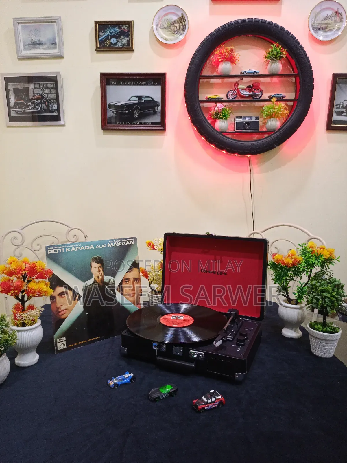 Crosley Turntable Bluetooth Speaker Aux