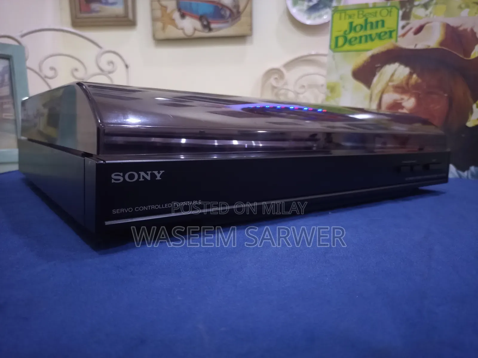 Sony Turntable Automatic Return Gramophone