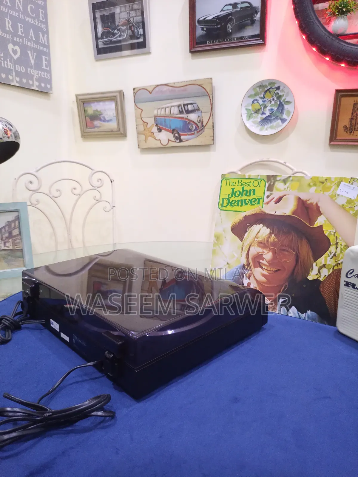 Sony Turntable Automatic Return Gramophone