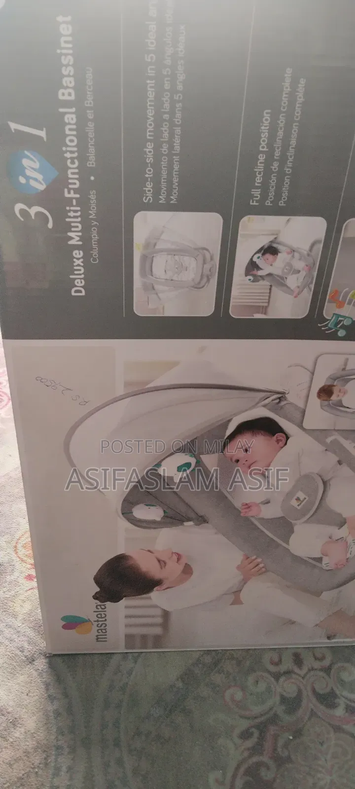 Mastela 3in One Open Bi Nhe Howa Dubai Se Aya He