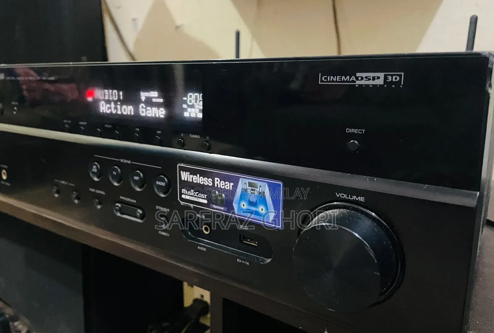 Yamaha Rx-V485 Bluetooth Wifi HDR Amplifier
