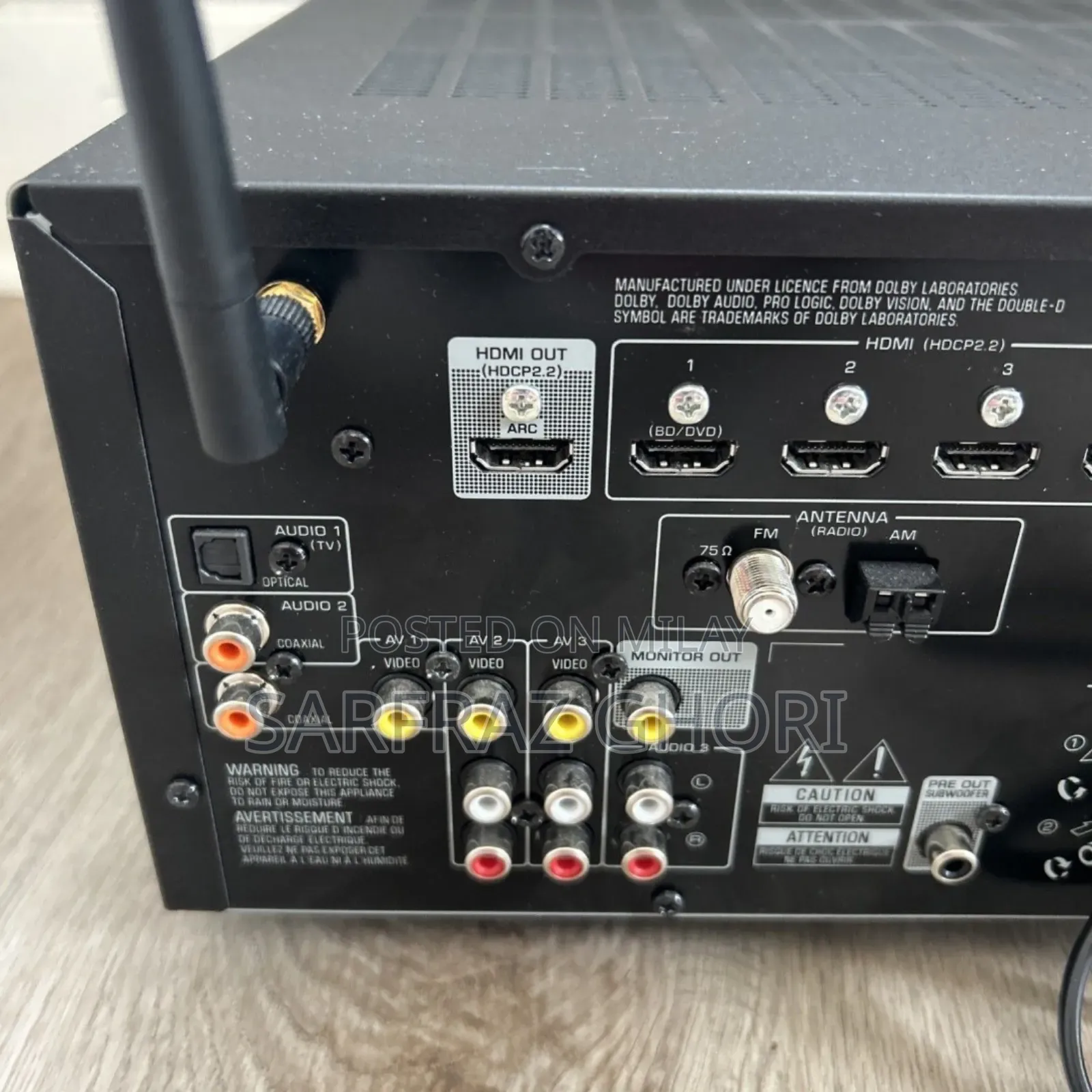 Yamaha Rx-V485 Bluetooth Wifi HDR Amplifier