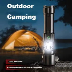 Rechargeable Flashlight With Power Bank
