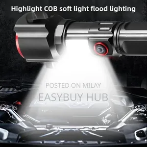 Rechargeable Flashlight With Power Bank