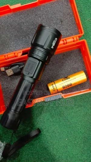 Photo - Rechargeable Flashlight With Battery Level Display