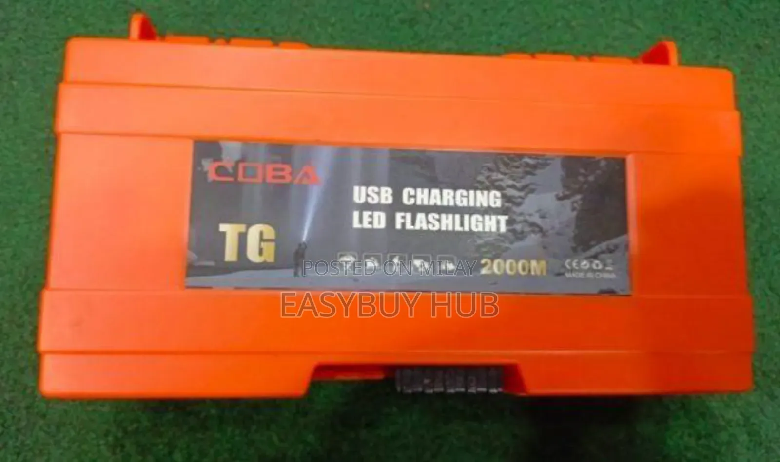 Rechargeable Flashlight With Battery Level Display