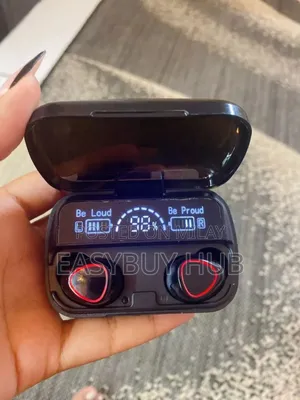 M10 Digital Display Case Earbuds Black