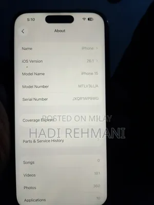 Apple iPhone 15 128 GB Black