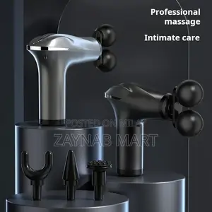 Double-Head Massage Gun Muscle Relaxer Electric Fitness Mini Shock Gun