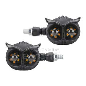 2pcs Owl Fog Design Bike Indicator