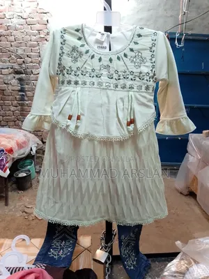 Photo - Girls Embroidered Casual Frock