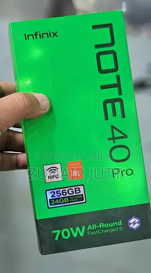 New Infinix Note 40 Pro Plus 5G 256 GB
