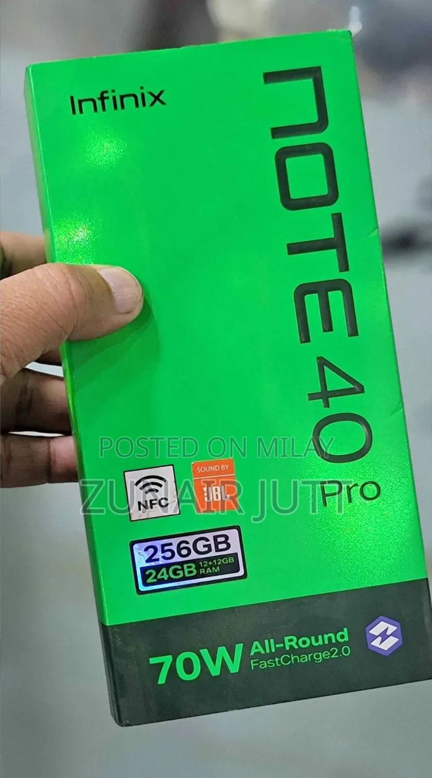 New Infinix Note 40 Pro Plus 5G 256 GB