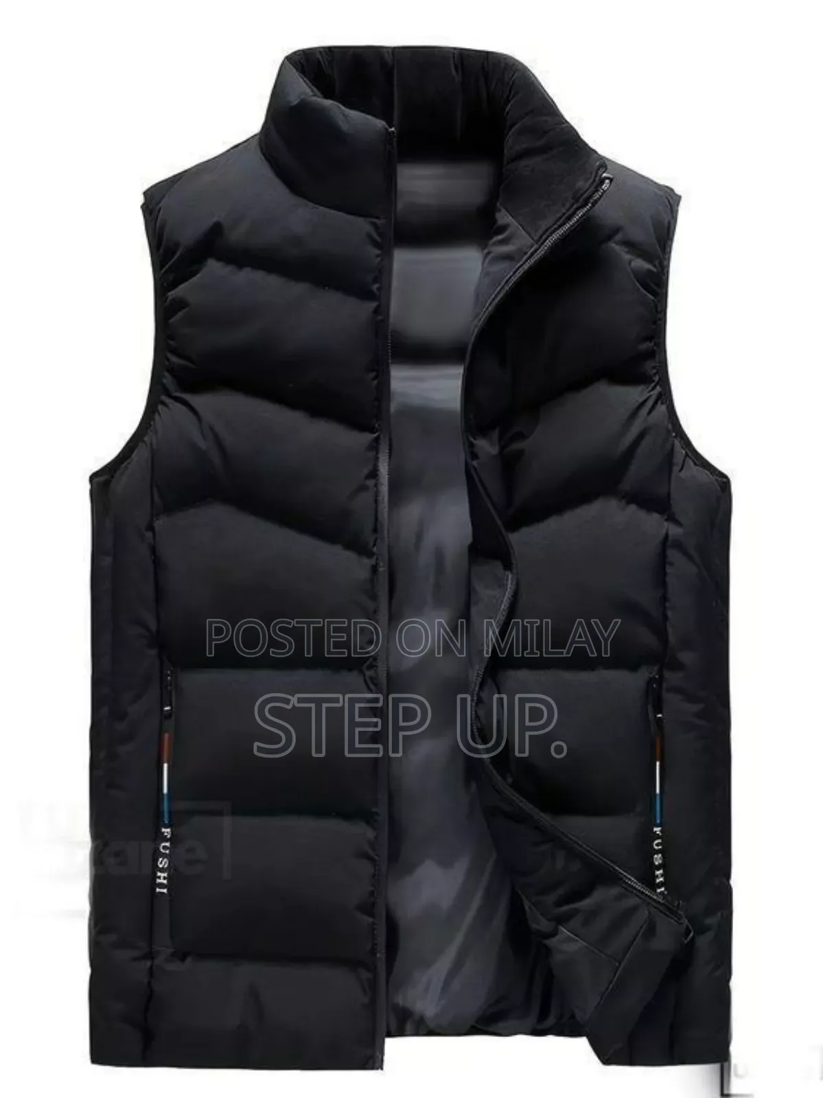Mens Hoodied Polyester Jacket